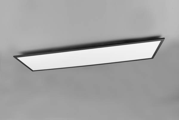 Deckenleuchte GAMMA Schwarz - Metall - 120 x 5 x 120 cm