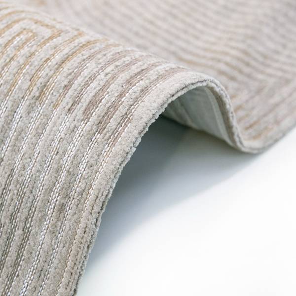Kurzflorteppich Shell Beige Polyester - Beige - 170 x 240 cm