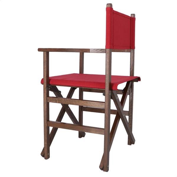 Mehrzweck-Stuhl WH13271 Rot - Massivholz - 56 x 51 x 86 cm