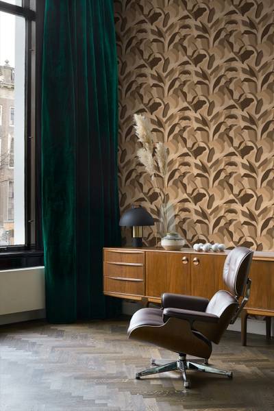 Tapete 348064 Braun - Papier - 50 x 900 x 900 cm