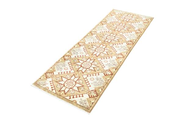 Orientteppich Läufer Oriental Beige - Wolle - 58 x 1 x 176 cm