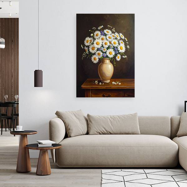 Tableau déco Jasmin 80 x 120 cm