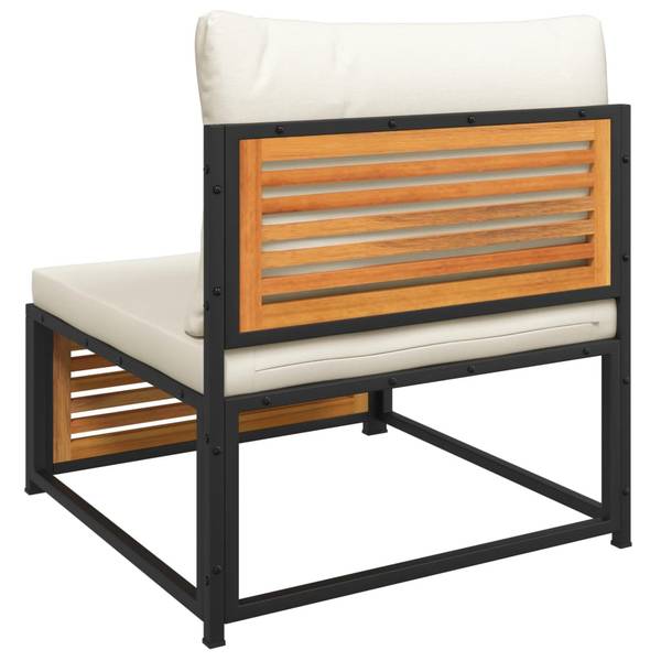 Garten Lounge Set 3033768-19 (7-teilig) Weiß - Akazie - 68 x 64 x 68 cm