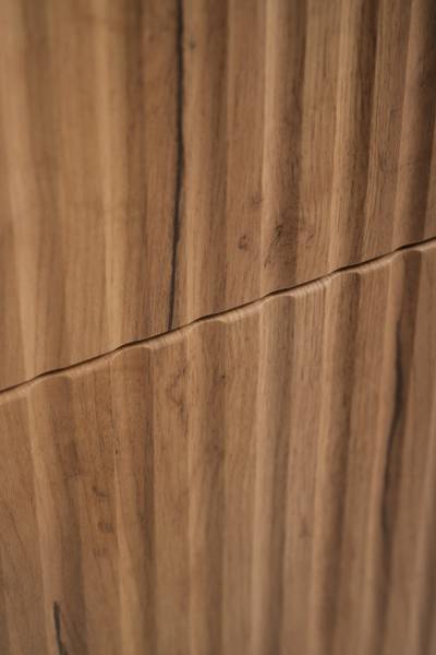 Badezimmerschrank Rhein IV Braun - Gold - Holzwerkstoff - 61 x 64 x 44 cm