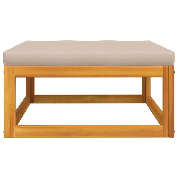 Salon de jardin 3028500-5  (lot de 3) Taupe