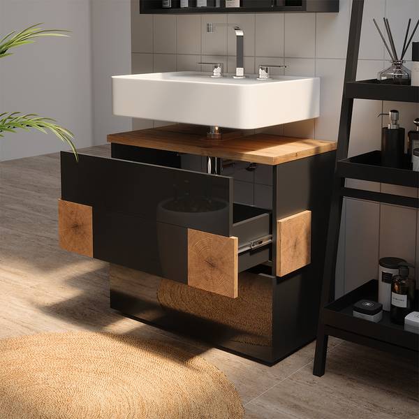 Wastafelonderkast Eden 57316 antracietkleurig