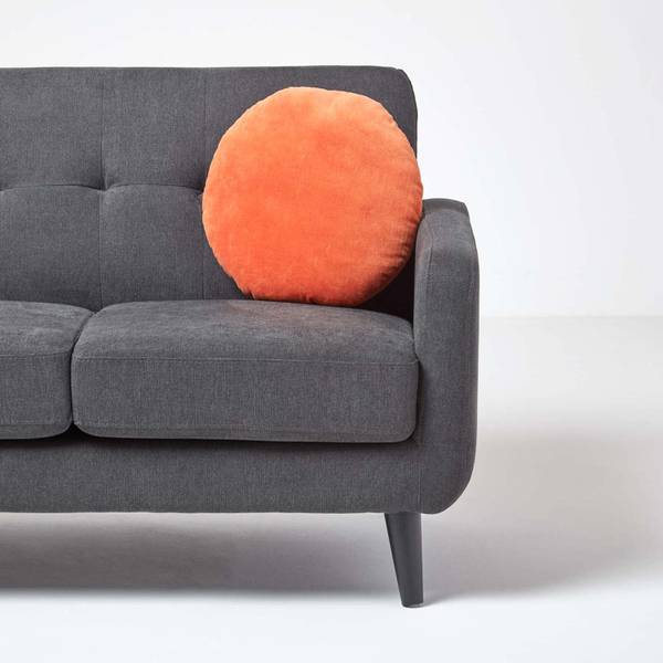 Coussin CUSRNDPLV Orange