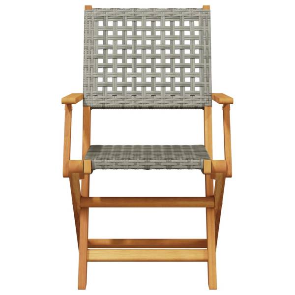 Garten-Essgruppe 3038331-1 3-teilig Grau - 70 x 70 cm