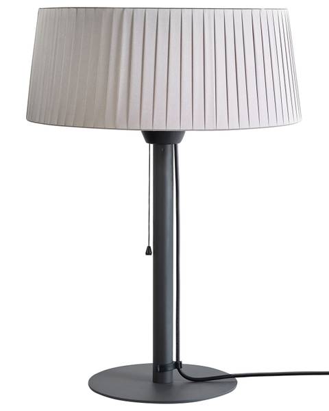 Terrassenstrahler OLLERIA Grau - Metall - 43 x 70 x 43 cm