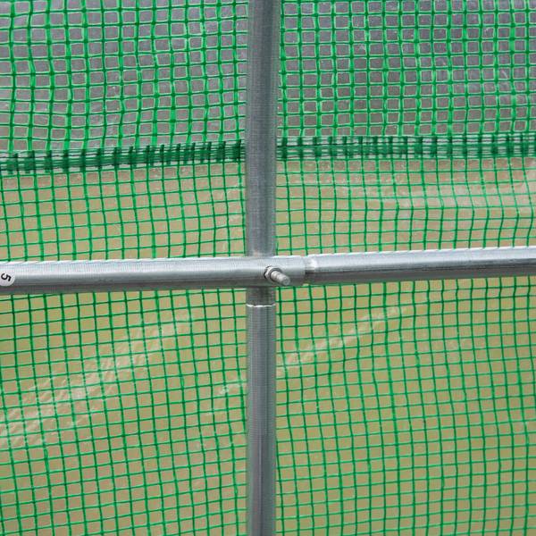Gewächshaus BB4538 Grün - Metall - 300 x 200 x 350 cm