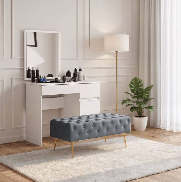 Bout de lit MONACO Graphite