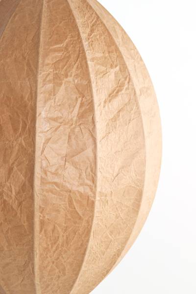 Pendelleuchte MILATOS Braun - Textil - 38 x 51 x 38 cm