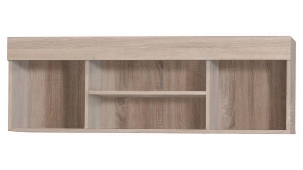 Wandregal Cezar 27 Braun - Holzwerkstoff - 120 x 40 x 25 cm