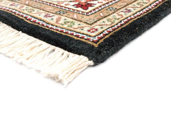 Orientteppich Läufer Mahi Schwarz - Wolle - 80 x 1 x 300 cm
