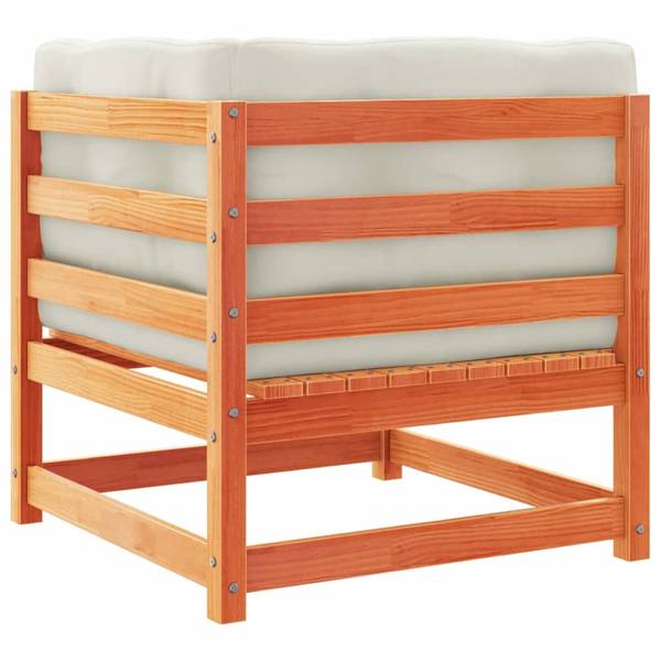Garten-Lounge-Set 3042288-1 (3-teilig) Braun - Kiefer - 70 x 12 x 70 cm