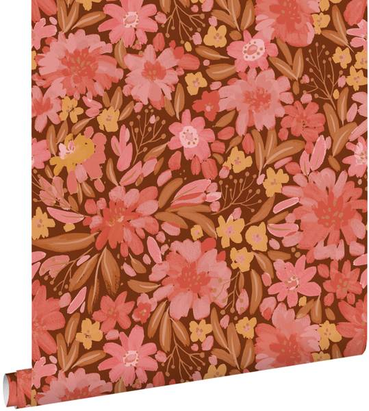 Tapete 132198 Pink - Papier - 50 x 900 x 50 cm