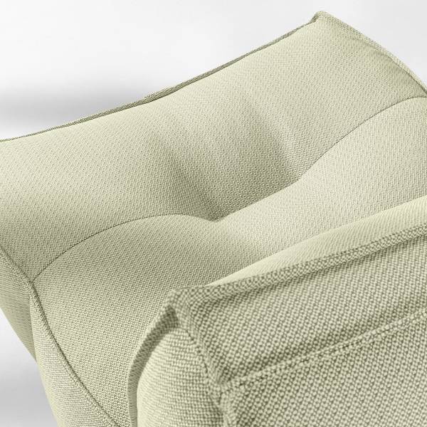 Tuinmeubelset LOVIA(set van 4) lichtgroen - wit