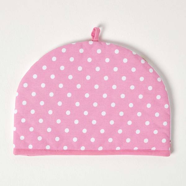 Teekannenwärmer Cupcakes Tea Cosy Pink - Baumwollstoff - 36 x 24 x 36 cm