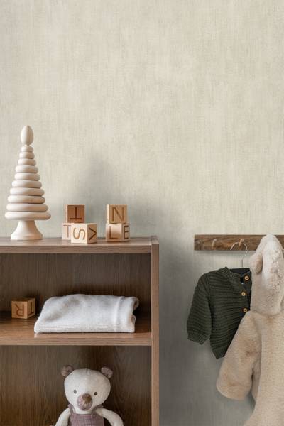 Tapete 148733 Beige - Fleece - 53 x 1005 x 53 cm