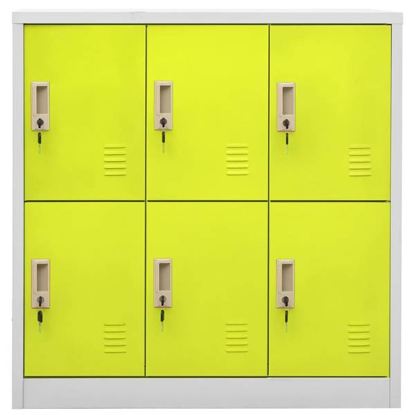 Umkleideschrank 3006994-2 Grün - Hellgrau