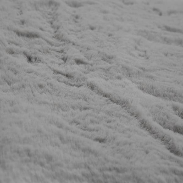Webteppich FUZZY 1 Grau - Holzwerkstoff - 80 x 1 x 150 cm