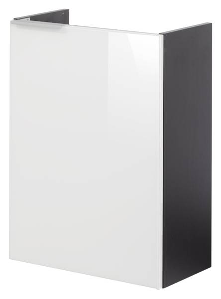 Waschbeckenunterschrank SBC Kara Weiß Weiß - Holzwerkstoff - 60 x 70 x 34 cm