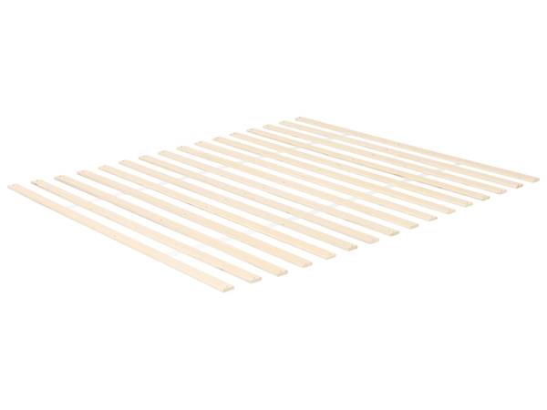 Lit double TALAIRAN Blanc - Largeur de la surface de couchage : 140 cm