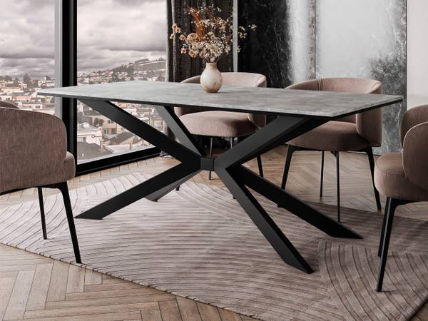 Esstisch Flora Beton Dekor