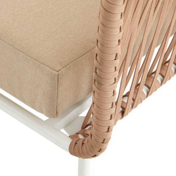 Gartenlounge MYKONOS 4er Set Beige