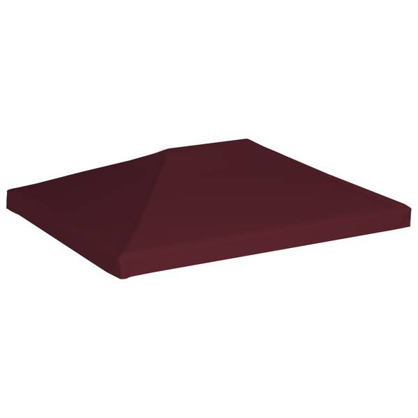 Pavillondach X9022 Rot - Kunststoff - 400 x 16 x 300 cm