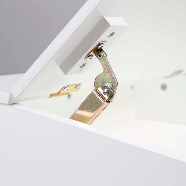 Schulpult mit Stuhl Weiß - Holzwerkstoff - 55 x 58 x 49 cm