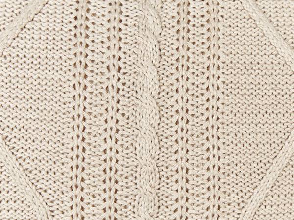 Sierkussen CAESIA 2-delig beige - natuurvezel - 30 x 15 x 50 cm