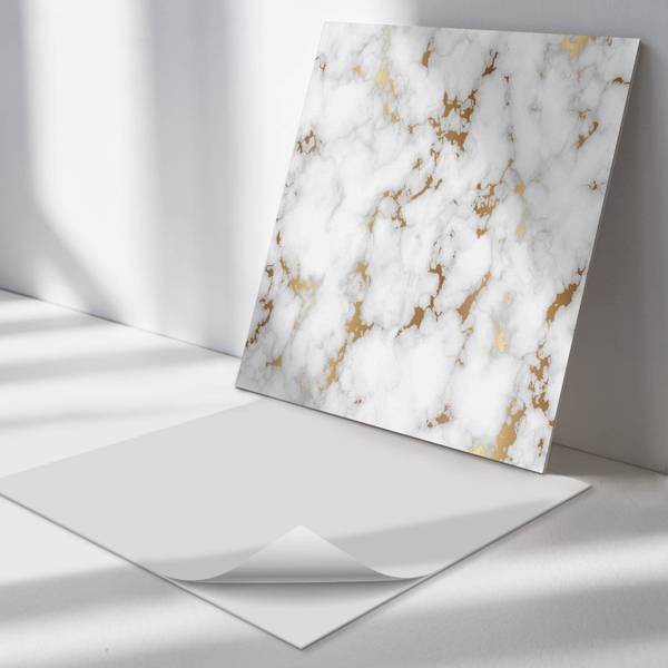 Fliesen Marmor Maserung 4er Set 50 x 50 cm
