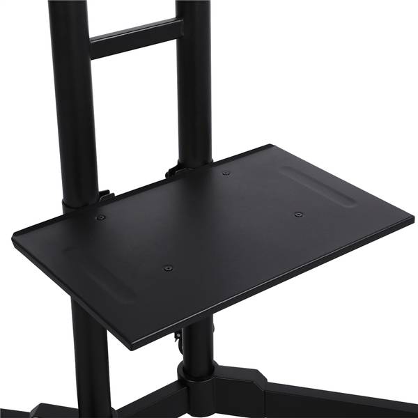 TV Ständer ARE20 Schwarz - Metall - 89 x 160 x 66 cm