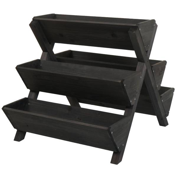 Pflanztreppe O15 Anthrazit