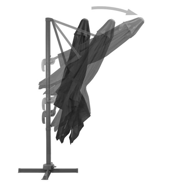 Ampelschirm 3007813 Anthrazit