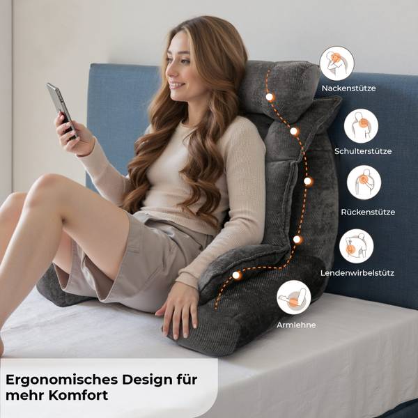 Stützkissen COMFORT Schwarz