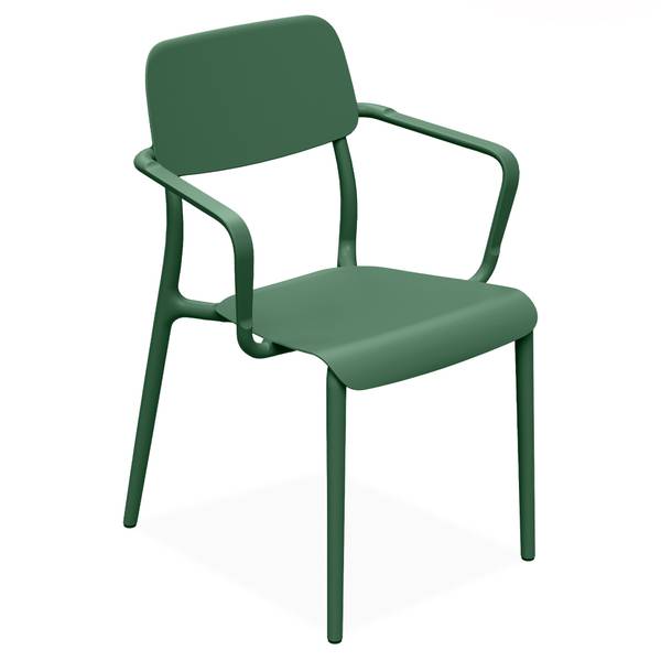 Gartenstühle GALIO B 4er Set Grün - 4er Set