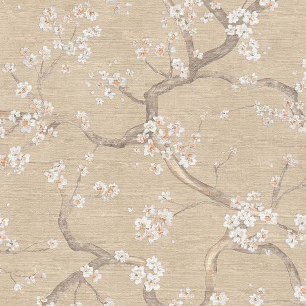 Vliestapete 781992-GU Beige - Fleece - 53 x 1005 x 1 cm