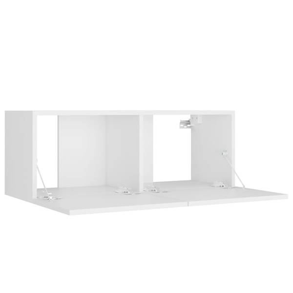 TV-Schrank 3028183 (4-teilig) Weiß - Holzwerkstoff - 80 x 30 x 30 cm