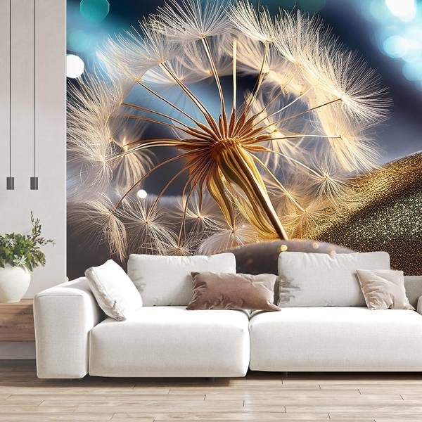 Fototapete Blowfish Abstraktion Pflanzen 450 x 315 cm