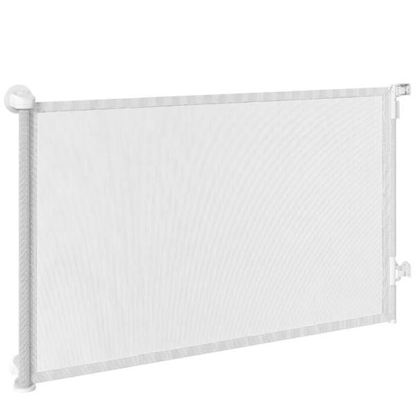 Absperrgitter 296V00WT Weiß - Metall - 149 x 93 x 9 cm