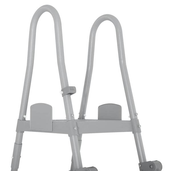 Poolleiter 3202667 Grau - Stahl - 1 x 132 x 1 cm