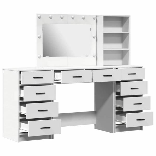 Hochtisch 3045273 Weiß - Holzwerkstoff - 41 x 135 x 40 cm