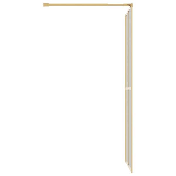 Inloopdouchewand 3000829-2 goud - Breedte: 100 cm