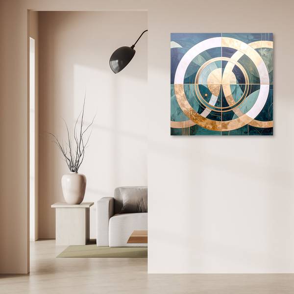 Wandbild Abstrakte Motive 50 x 50 cm