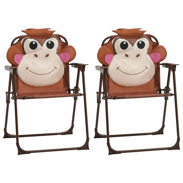 Salon de jardin 3002450  lot de 3 Marron