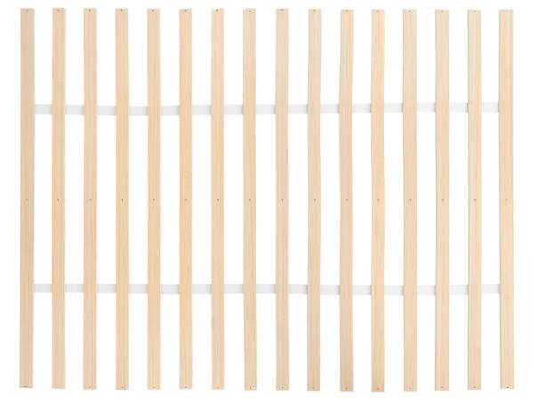 Lit double TALAIRAN Blanc - Largeur de la surface de couchage : 140 cm
