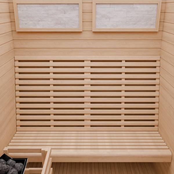Finnische Sauna MINTO 130 x 150 cm