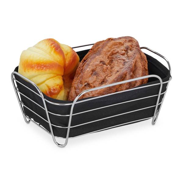 Brotkorb Metall mit Stoffeinsatz kaufen